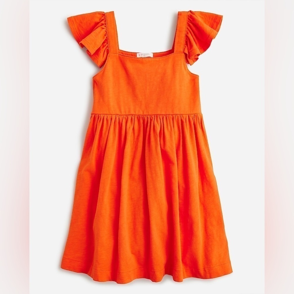Girls' knit flutter-sleeve dress
Item BO567